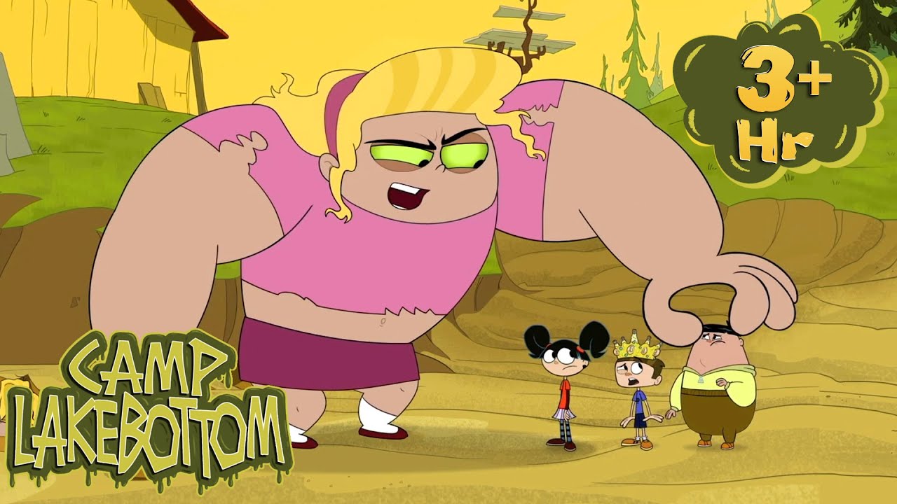 GIANT SUZI ATTACKS | Funny Cartoon for Kids | Full Episodes | Camp Lakebottom