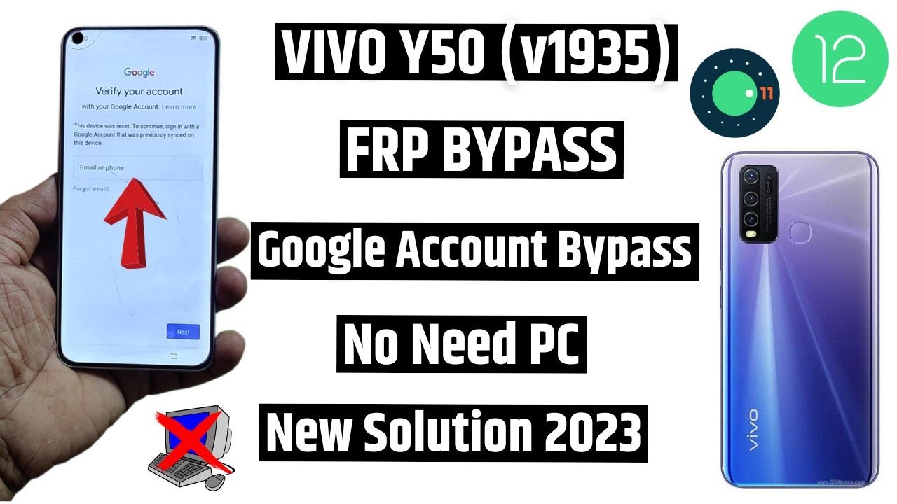 All Vivo Android 11/Android 12 Frp Bypass | Vivo Y50 Frp Bypass New Trick 2023 (without pc)