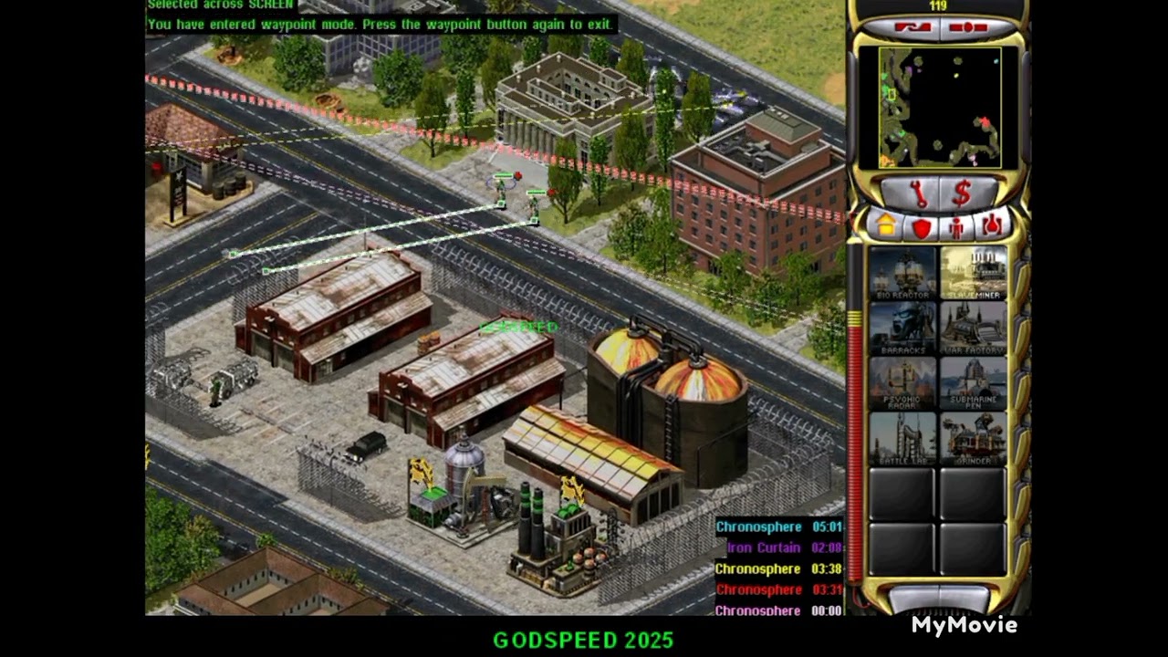 C&C Best Game #20 Military Action vs Yuri 