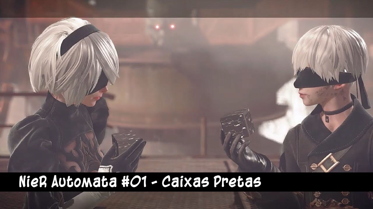 NieR Automata #01 - Caixas Pretas