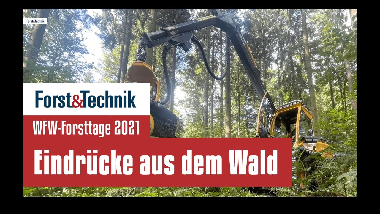 WFW Forsttage 2021: Der Harvester Ecolog 580F in HD-Ausf&uuml;hrung
