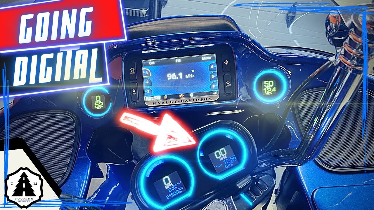 Это именно то, на что я надеялся! Цифровые датчики Dakota | Проект Road Glide Refresh