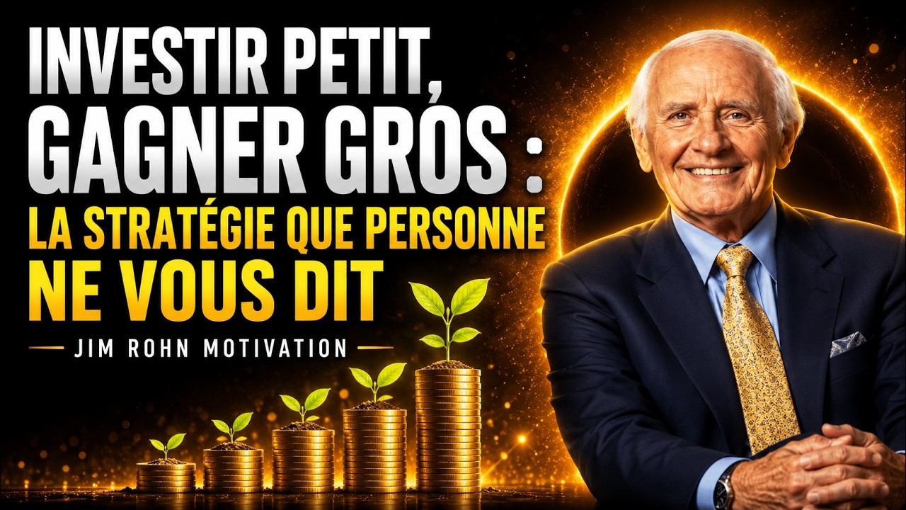 Investir petit, gagner gros : la stratégie que personne ne vous explique | Motivation Jim Rohn