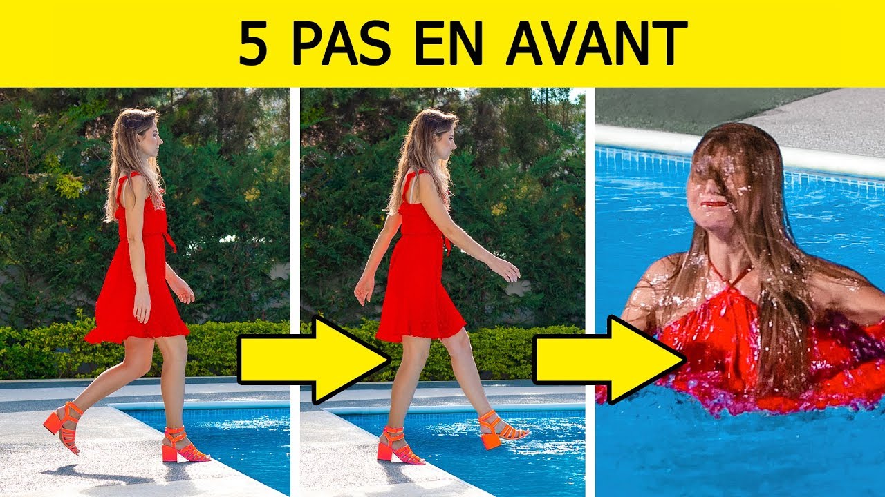DÉFI DES 5 PAS EN AVANT ! || DES SITUATIONS DÉLICATES ET RIGOLOTES par 123 GO ! CHALLENGE