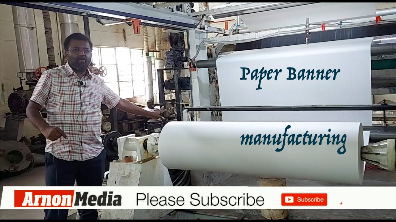 Paper banner manufacturing  factory in india , Bohar Media  Eco friendly cost effective banner 