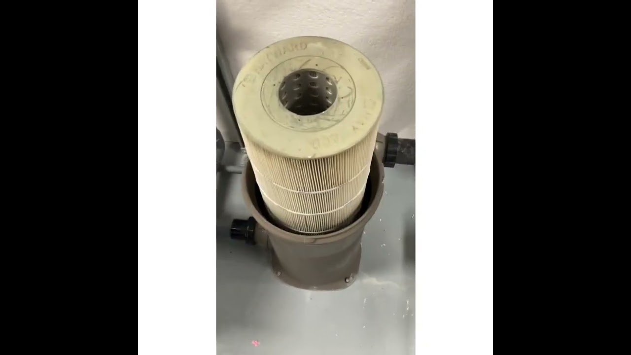 Nettoyage d’un filtre à cartouche