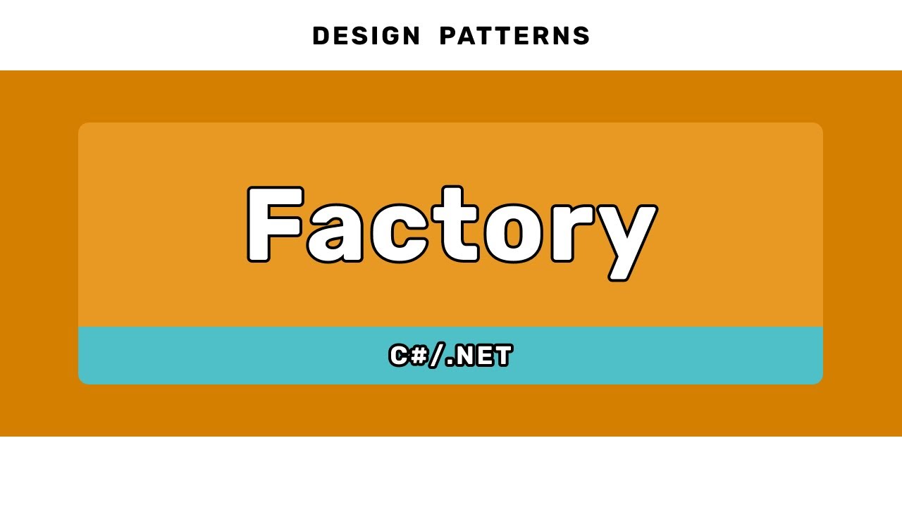 Шаблон Factory - ШАБЛОНЫ ПРОЕКТИРОВАНИЯ (C#/.NET)