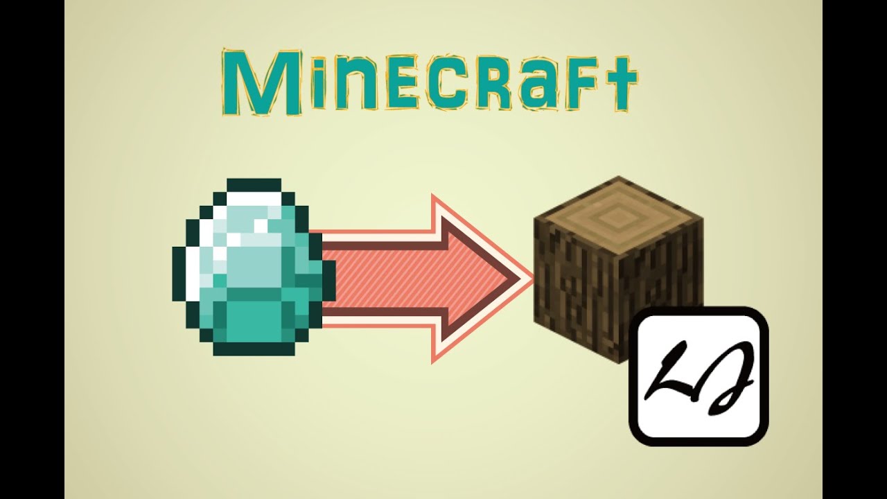 【阿飄日常】如果 Minecraft 的鑽石都變木頭，放火後？
