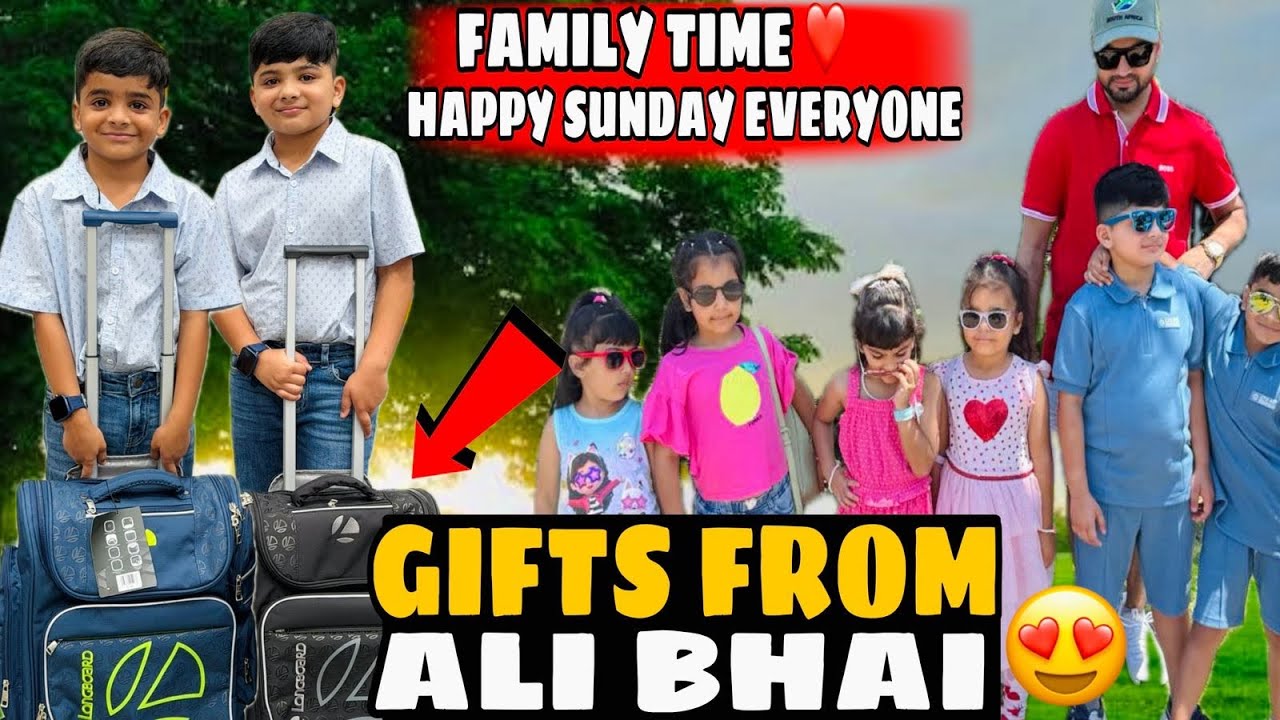 Happy Sunday everyone specially gift from Ali Taya Abu thank you so much watch full video subscribe🥰