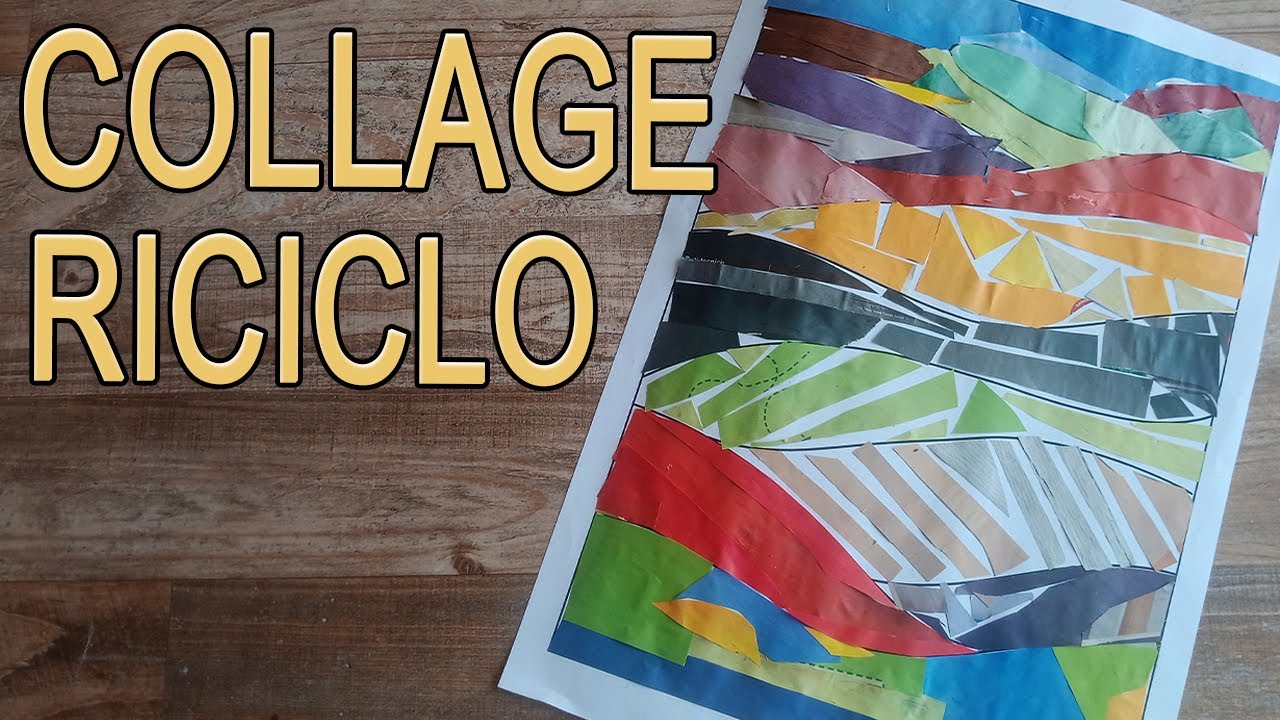 Colorare disegni per bambini: il COLLAGE - Arte Green