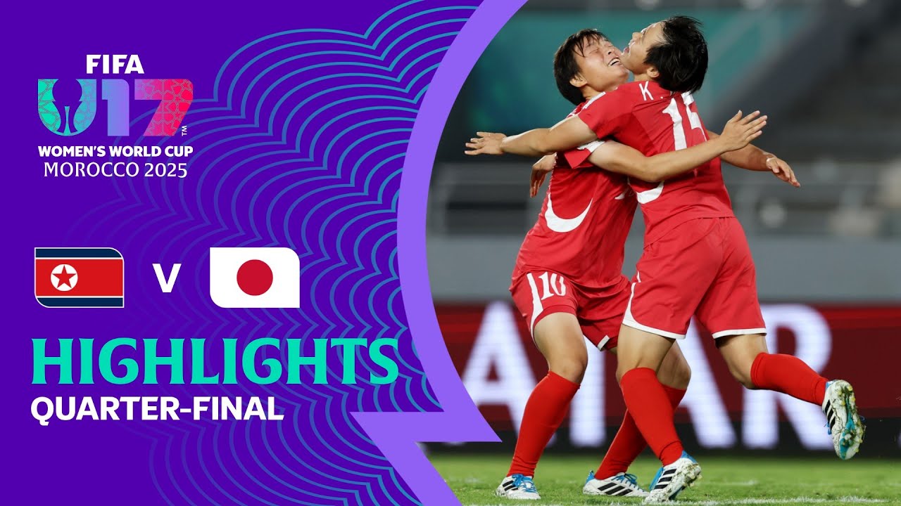 Korea DPR vs Japan Highlights | FIFA U-17 Women's World Cup Morocco 2025™