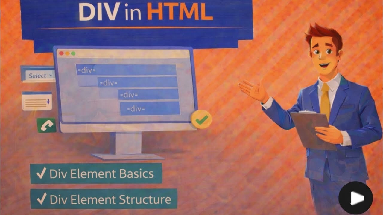 DIV in HTML Explained for Beginners | HTML & CSS Course | Learn With Moiz