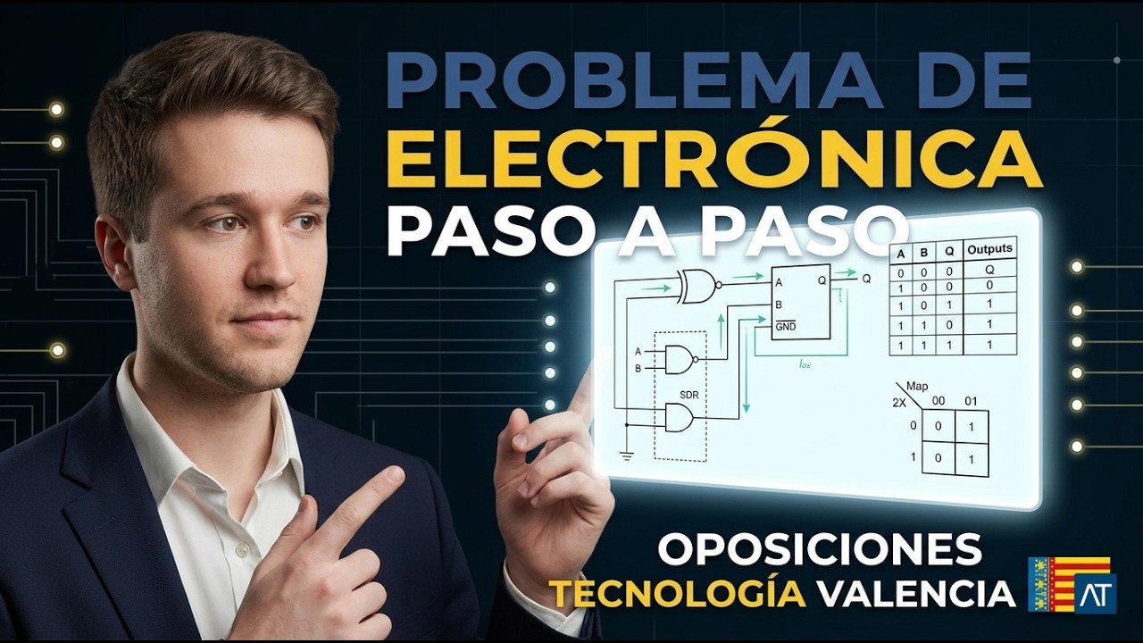 Oposiciones Tecnología Valencia: Problema Electrónica
