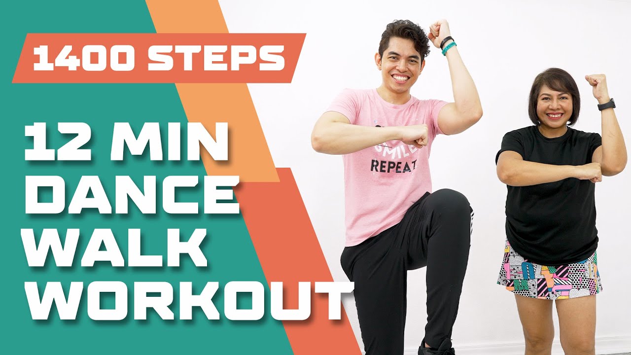 FUN 12 MIN DANCE WORKOUT • Workout with MOM • 1400 Steps • Keoni Tamayo • Walking Workout #179