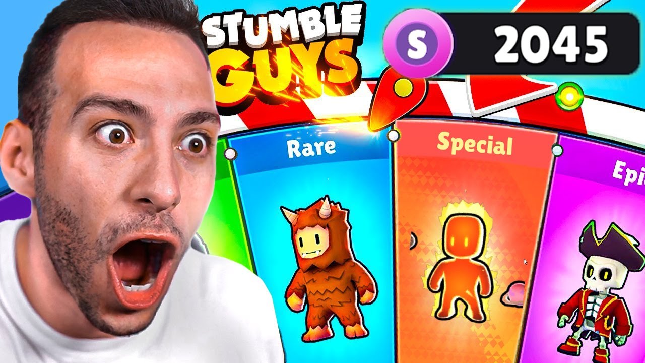 ΠΟΣΟ ΤΥΧΕΡΟΣ ΕΙΜΑΙ ΑΡΑΓΕ ΣΤΟ STUMBLE GUYS ?