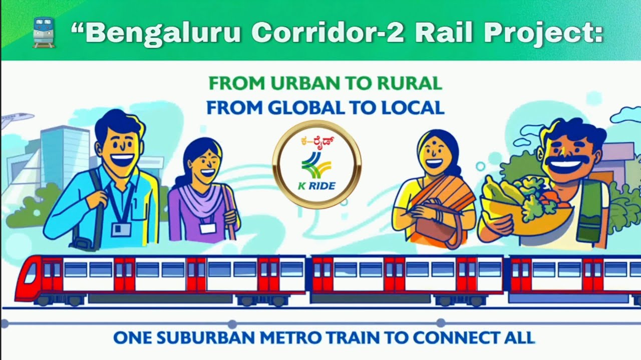Fresh Tenders Invited for Bengaluru Suburban Rail Corridor-2! 🚆 Big Progress for Mallige Line