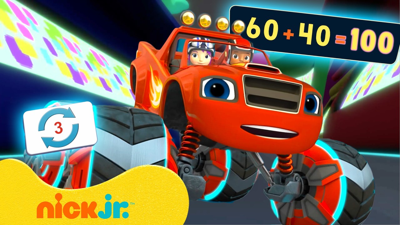 Blaze and the Monster Machines | 3 STUNDEN Blaze: Rettungen & STEM‑Abenteuer📏 | Nick Jr. Deutschland