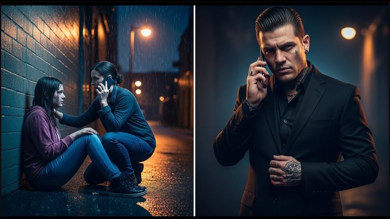 A POOR GIRL CALLS A MAFIA BOSS AND SAVES HIS DAUGHTER IN THE RAIN
