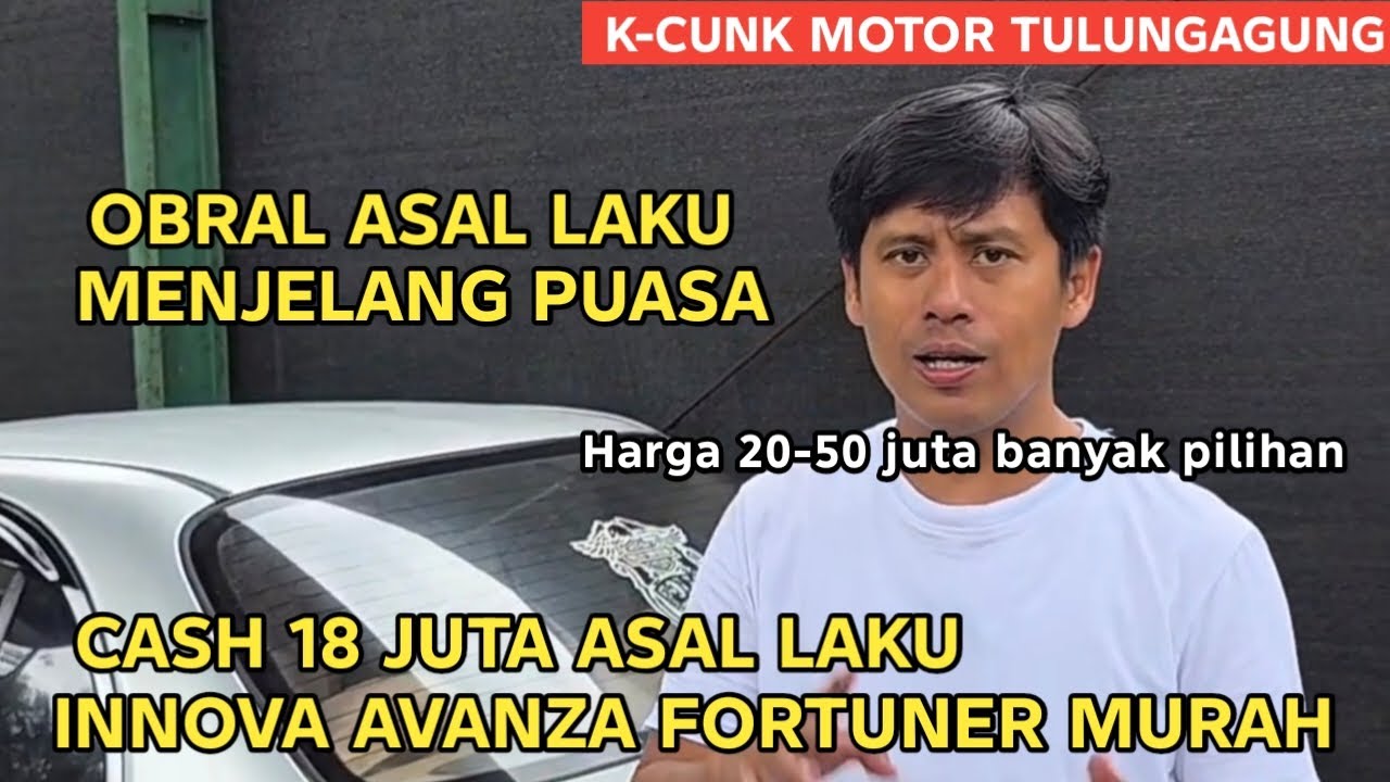 Jual asal laku 18 juta cash‼️Review mobil murah dikcunk motor tulungagung