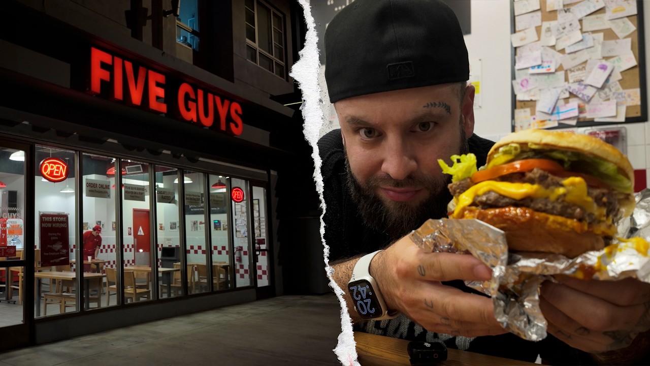 FIVE GUYS, la mas bajonera