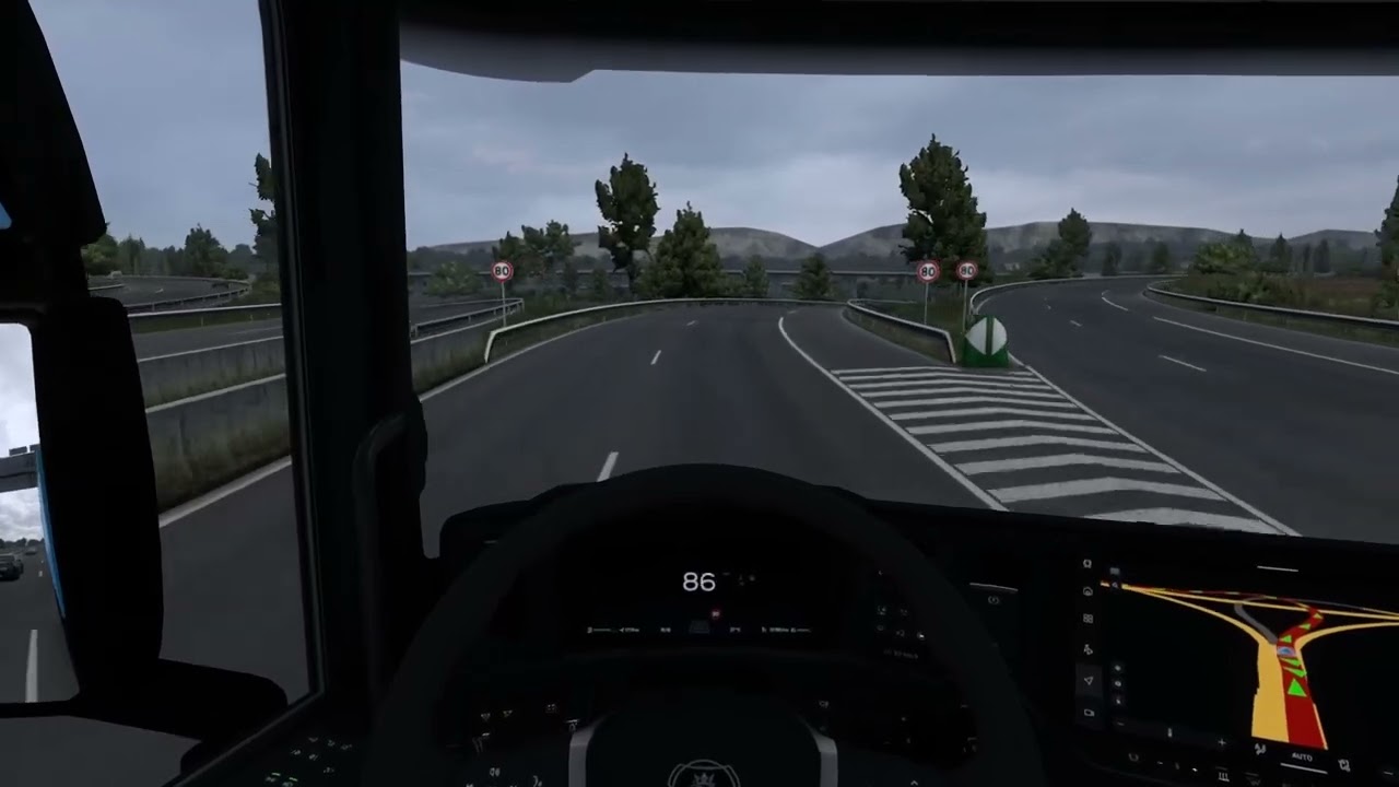 Euro Truck Simulator 2 – Montpellier (FR) → Lyon (FR) | Gameplay sans voix | #2