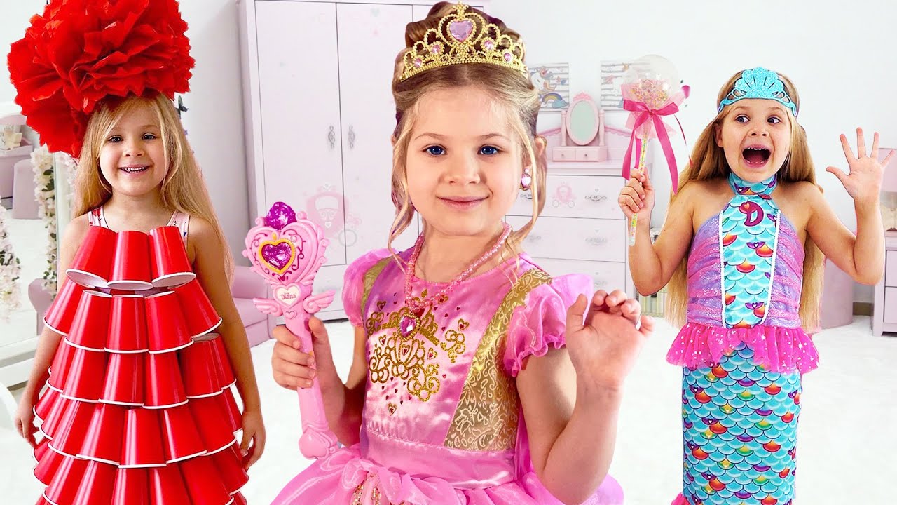 Cuentos de princesas y sirenas | Diana y Roma en español