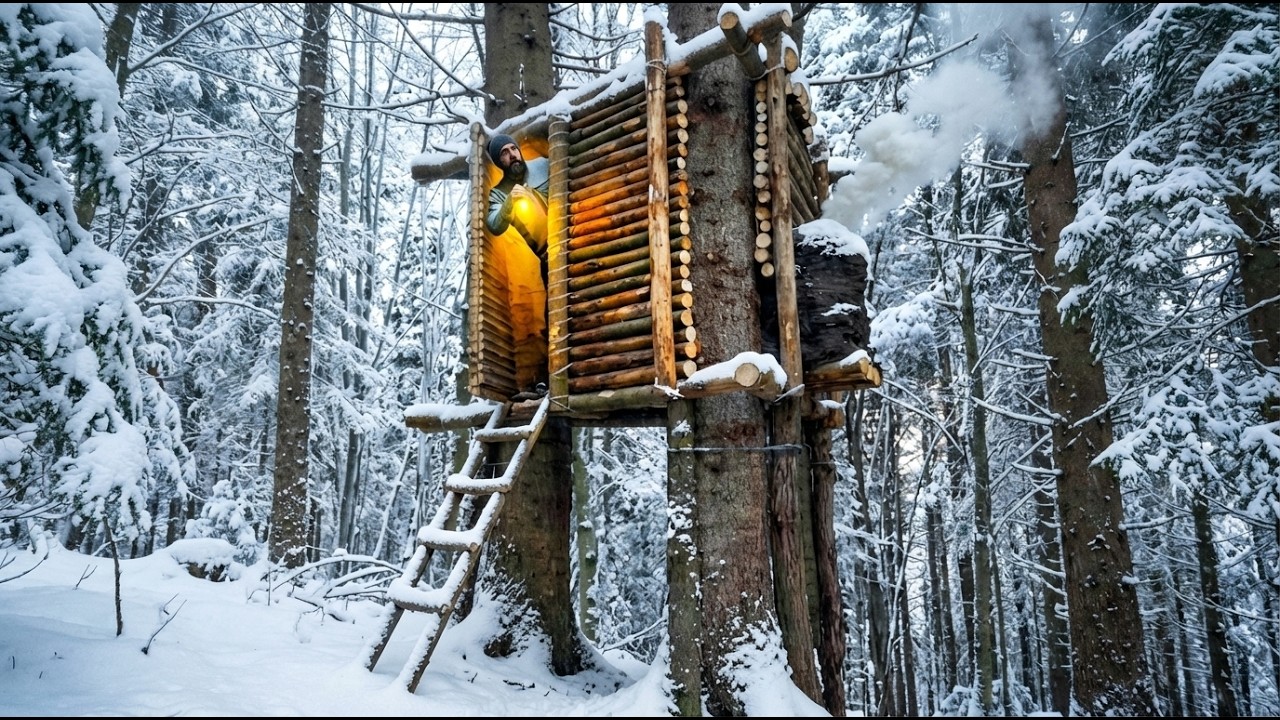 Xây Nhà Giữa Rừng Tuyết - Người Đàn Ông Sống Sót Ở Nhiệt Độ -30°C