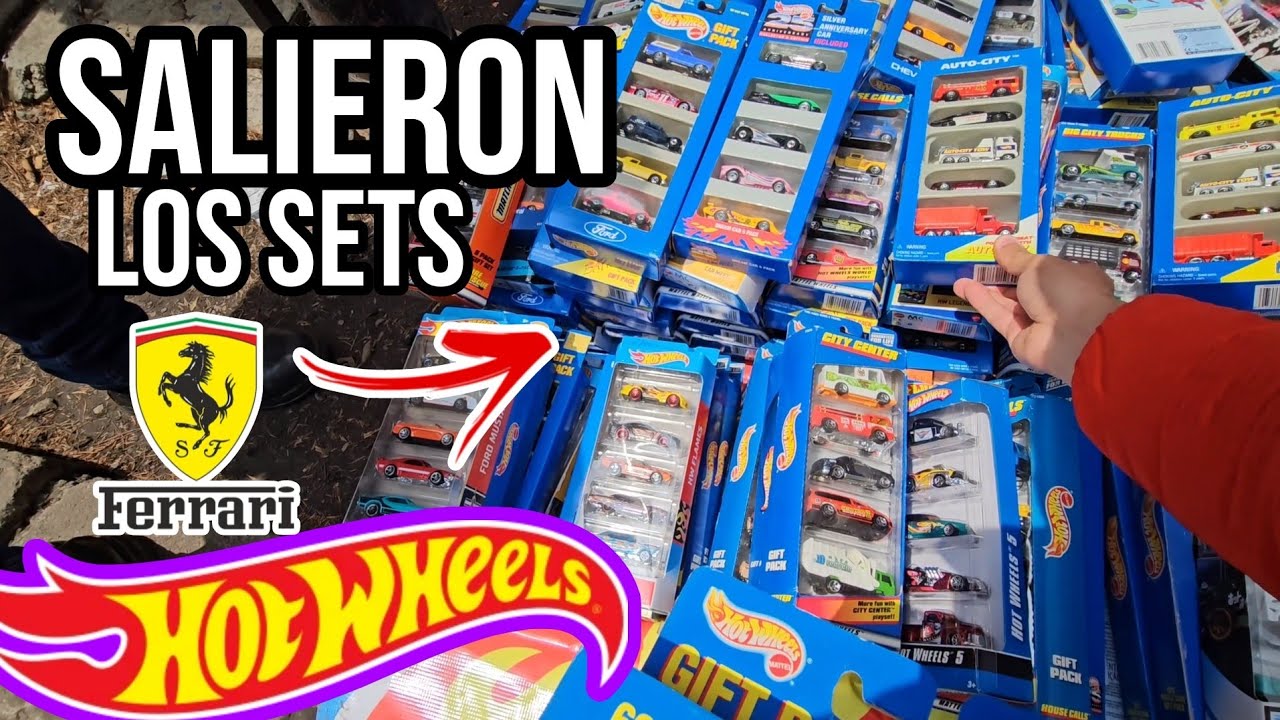 ABRÍ LA CAJA MAS NUEVA DE HOT WHEELS Y SALIERON UNOS SETS CON UN FERRARI | PEQUEÑO COLECCIONISTA