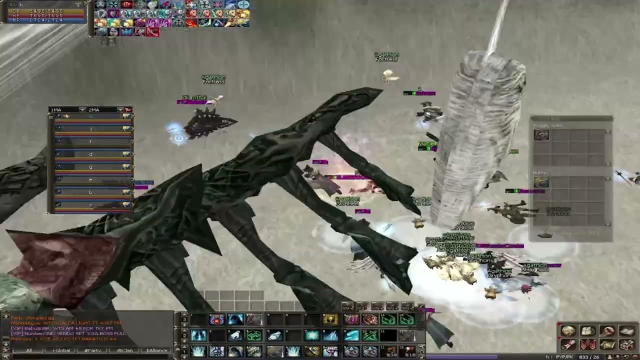 L2 Insano . mass pvp Orfen 11.01.2023