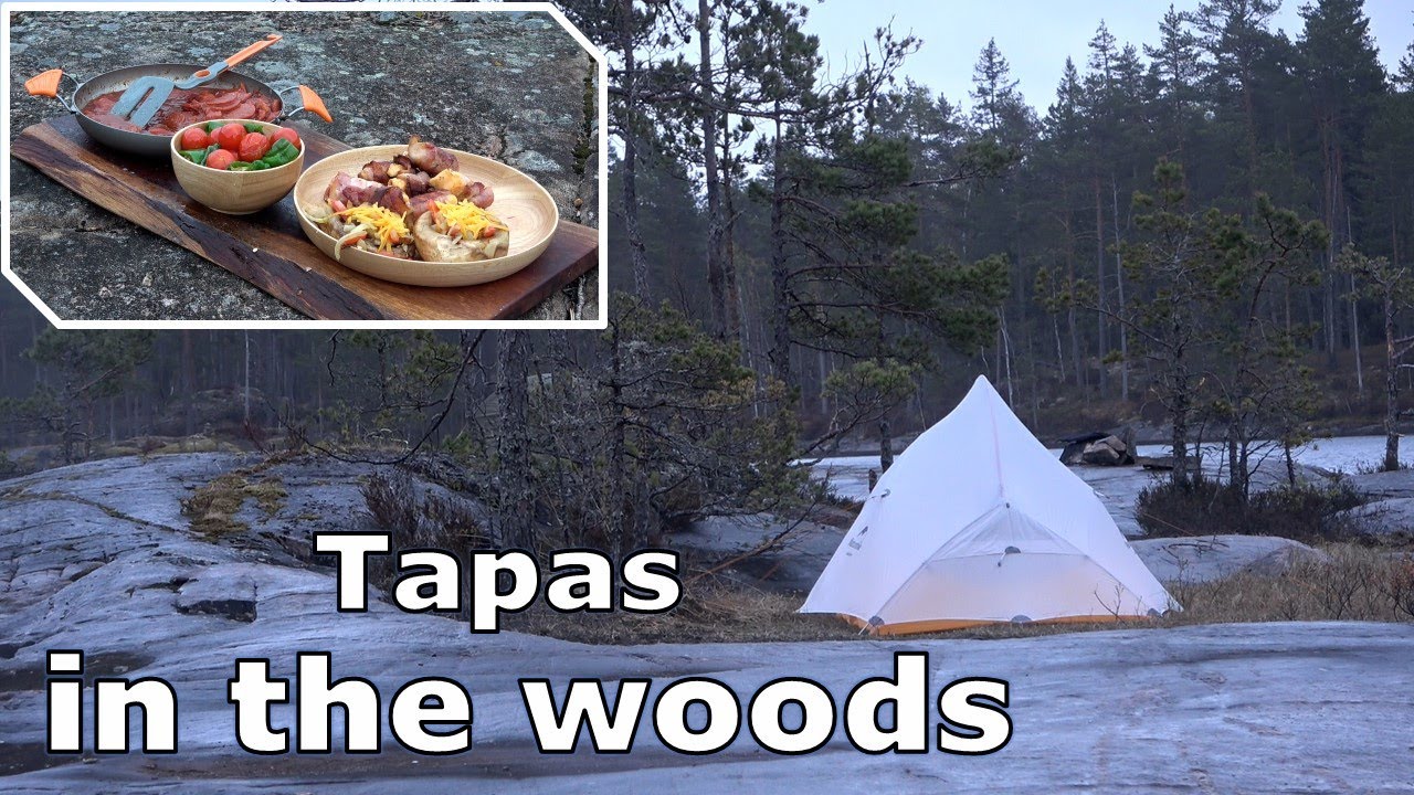 A night in rainy conditions - Great tapas - Naturehike Cloud Up 2 10D