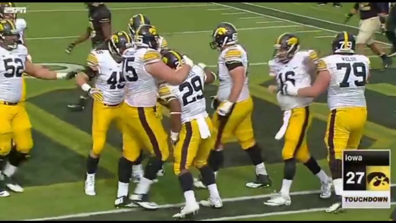 2016 Iowa at Purdue Highlights