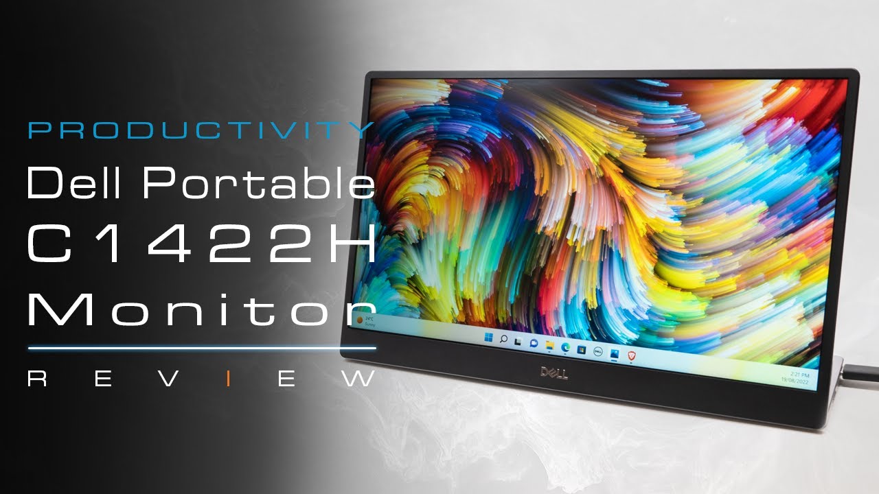 Dell C1422H Portable Monitor Review - Productivity Laptop Companion