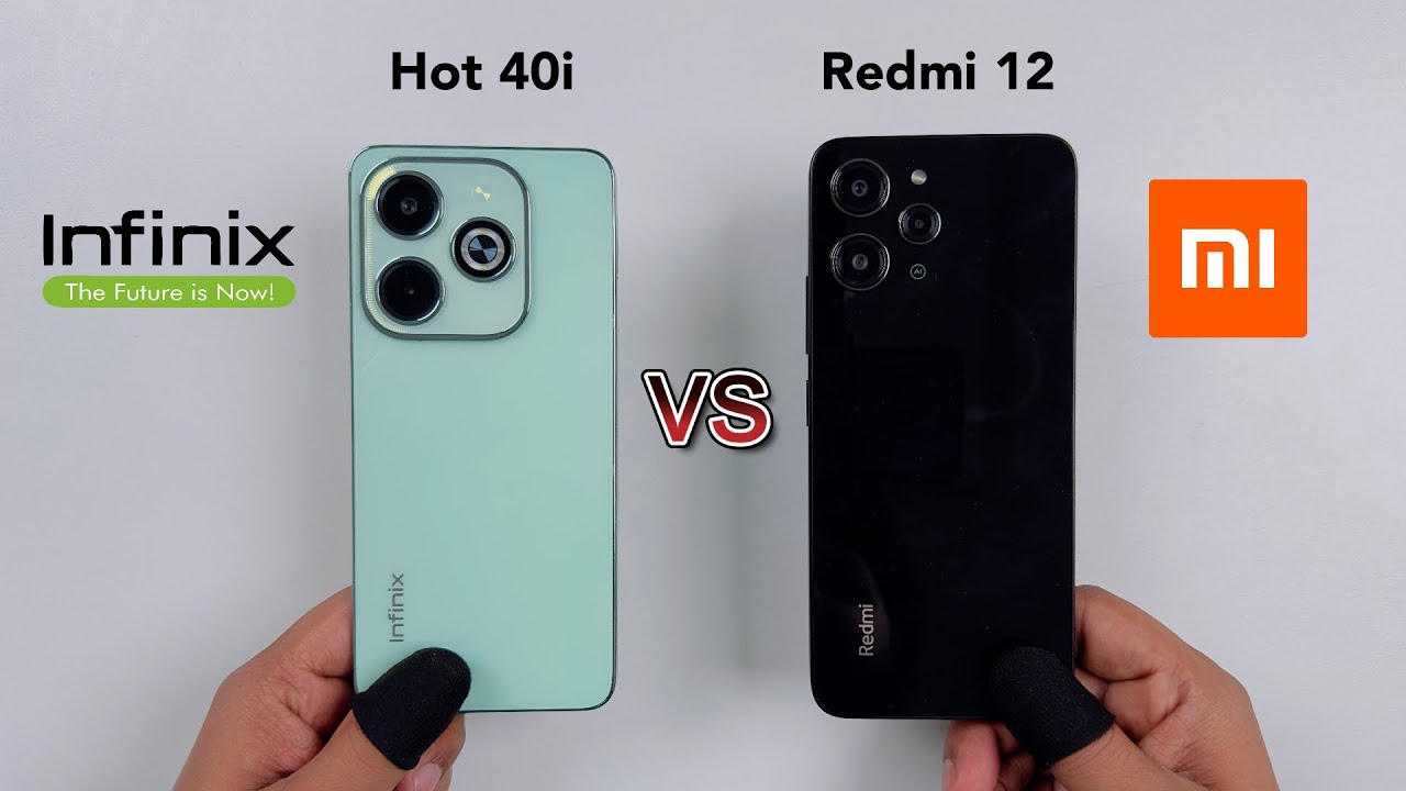 Infinix Hot 40i vs Redmi 12 | Speed Test