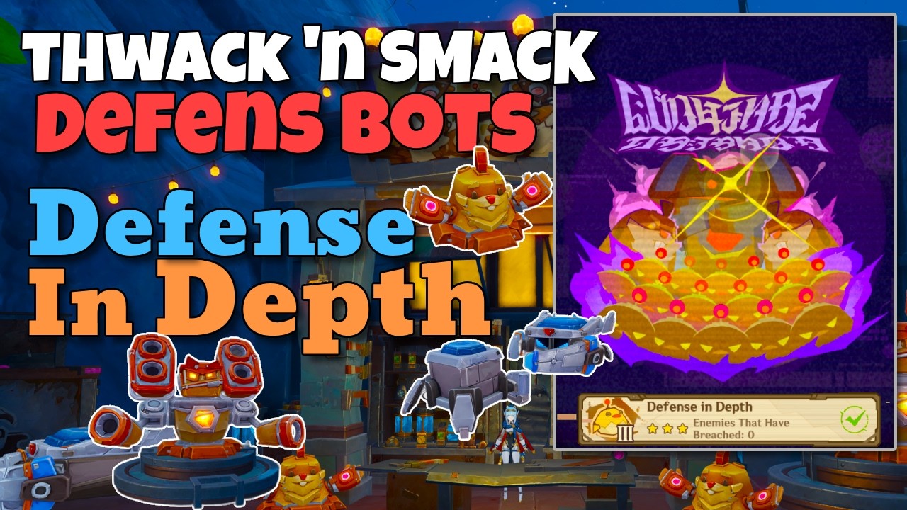 Genshin Impact Thwack 'n Smack Day 3 Guide | Defense In Depth (Easy Clear)