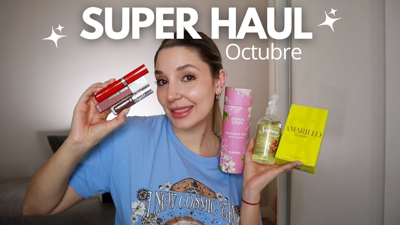SUPER HAUL: Perfumes, maquillaje, skin y mas!
