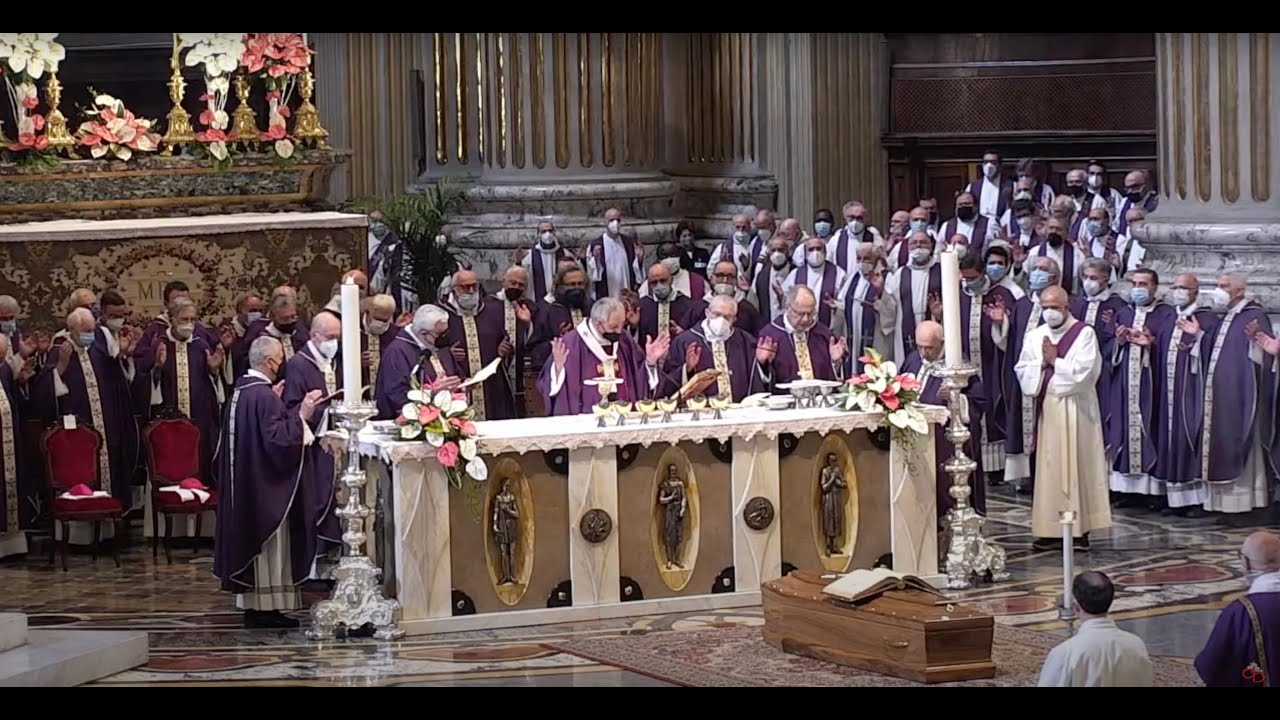 Funerale di mons. Ernesto Vecchi, vescovo ausiliare emerito di Bologna