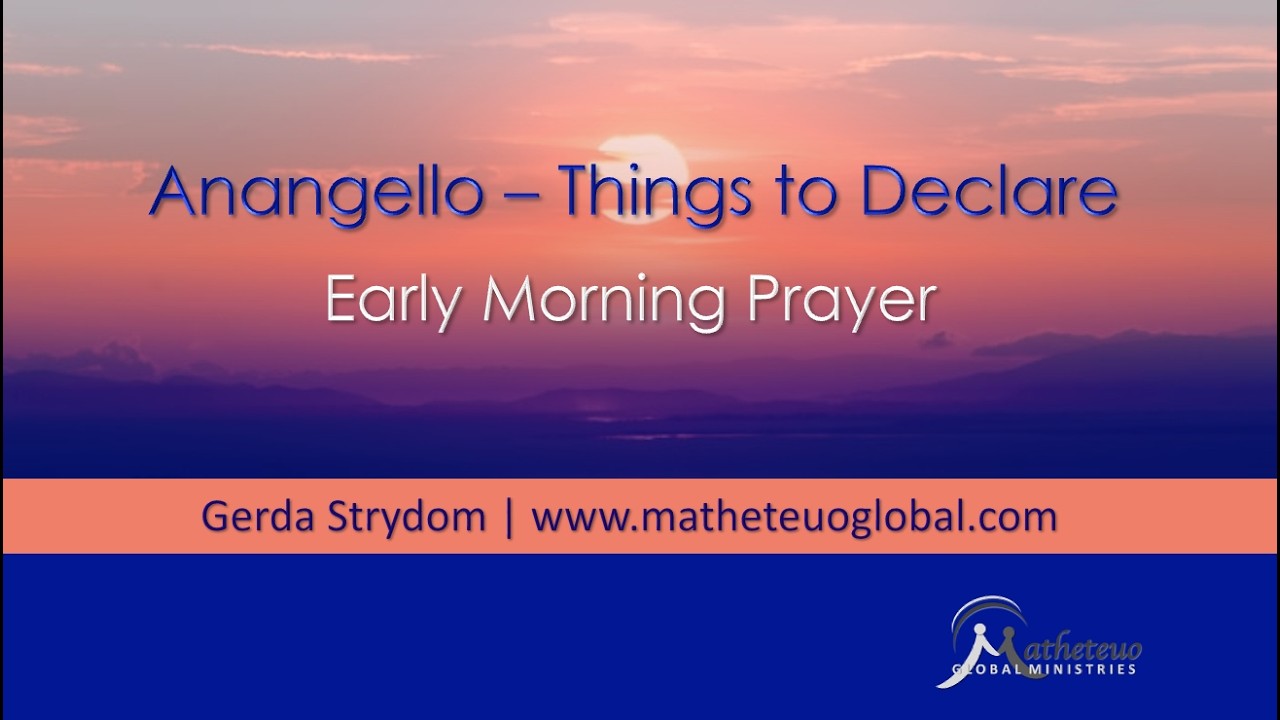 ANANGELLO Things to Declare