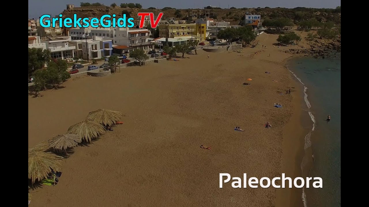 Luchtvideo Paleochora Kreta - De Griekse Gids