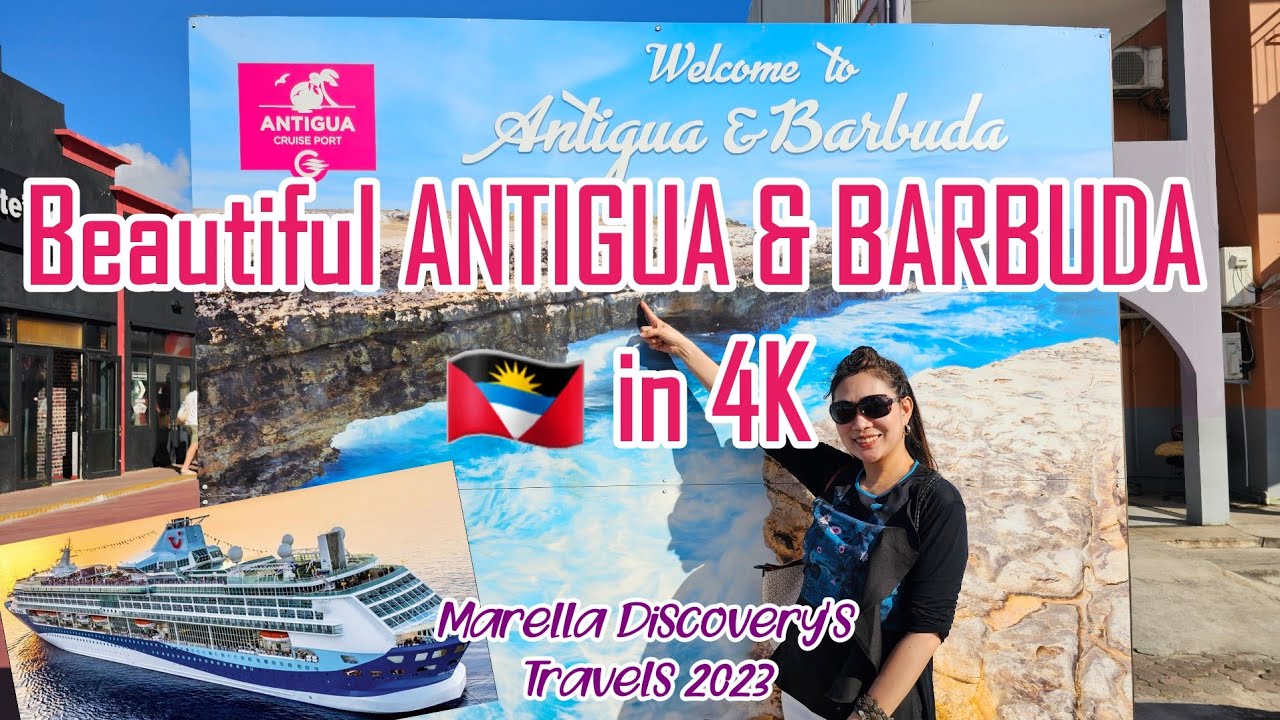 Lovely port walk in St.John's, ANTIGUA AND BARBUDA 🇦🇬 4K | Amazing Travels 2024