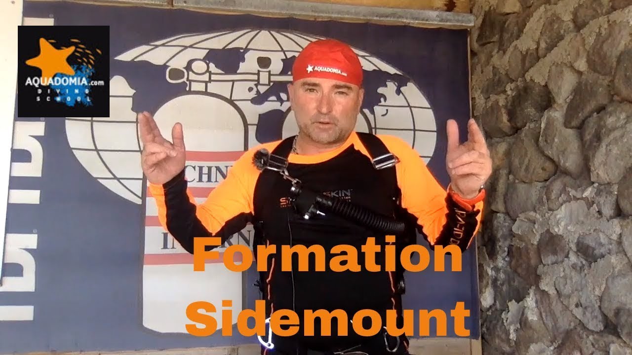 Formation Sidemount "portage latéral" en plongée sous-marine