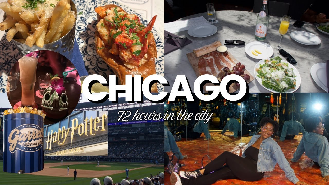 72 hours in Chicago ~ Food, Skydeck, Baseball, Places You Need to Go