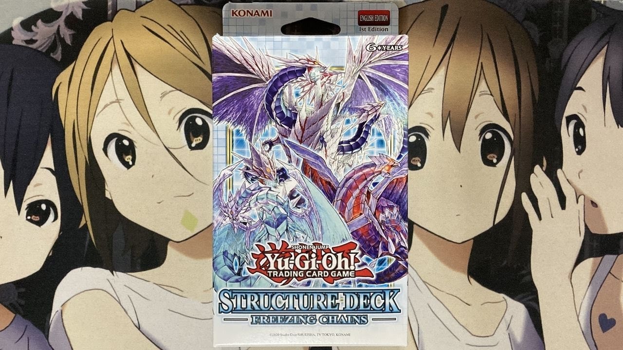 Открывая мои замораживающие цепи (структурная колода Yu-Gi-Oh!) в формате TCG