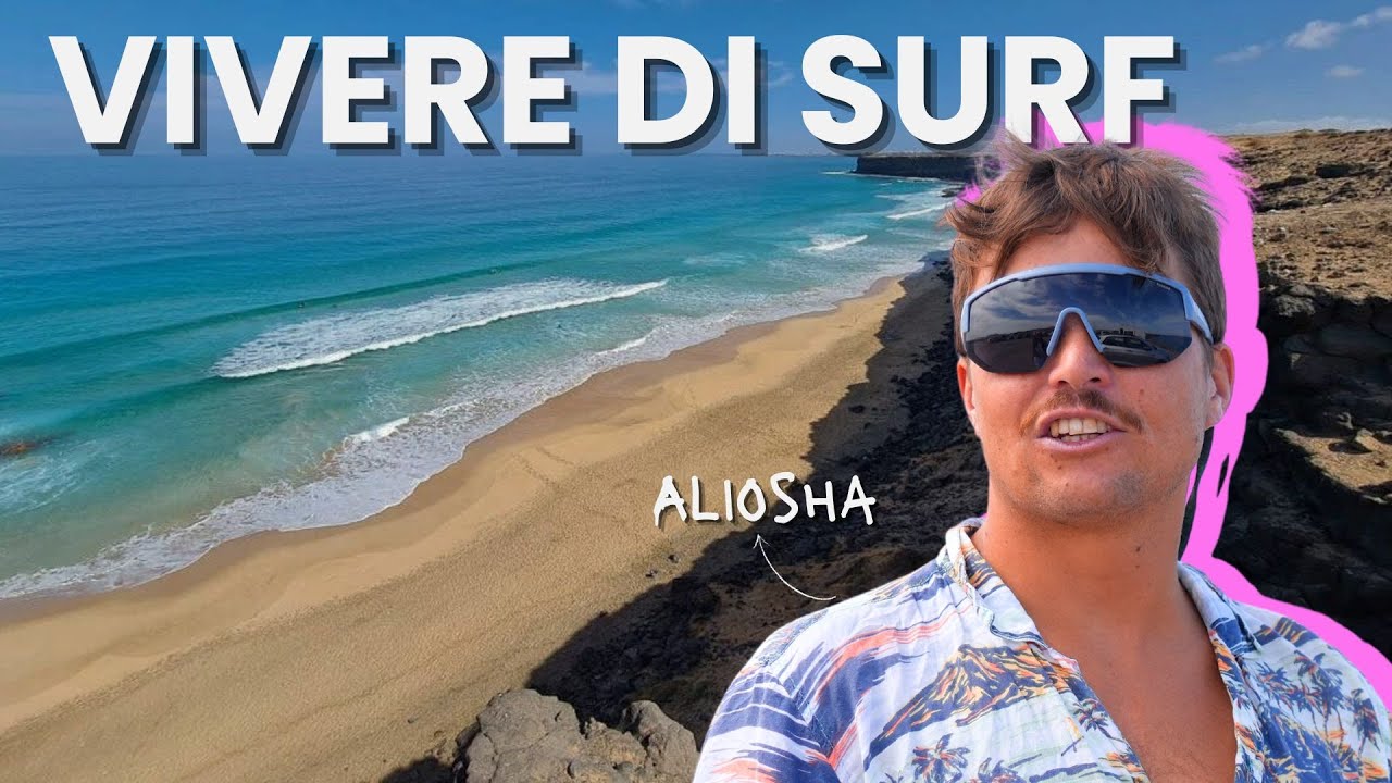 Vivere giorno per giorno senza pensare alla carriera. Nella vita di un surfista... (Fuerteventura)