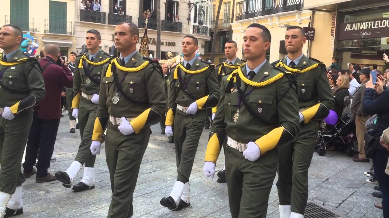 Semana Santa Malaga - La Brigada Paracaidista