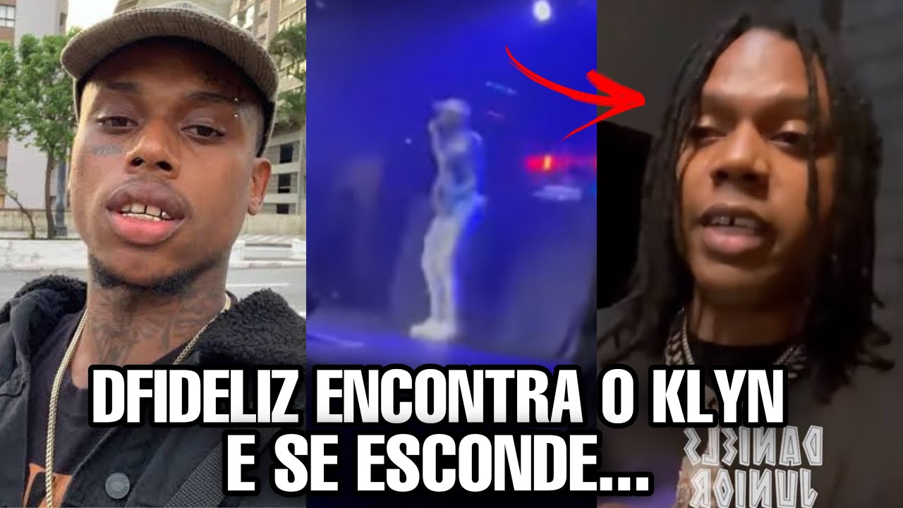 DFIDELIZ ficou com MEDO do KLYN no SHOW e DEU RUIM...