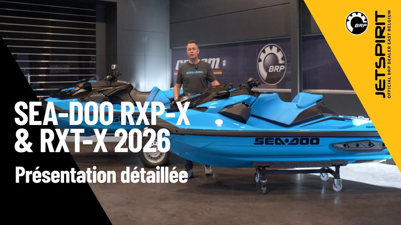 Sea-Doo RXP-X & RXT-X 2026 : 325 ch, deux visions de la performance en jet-ski