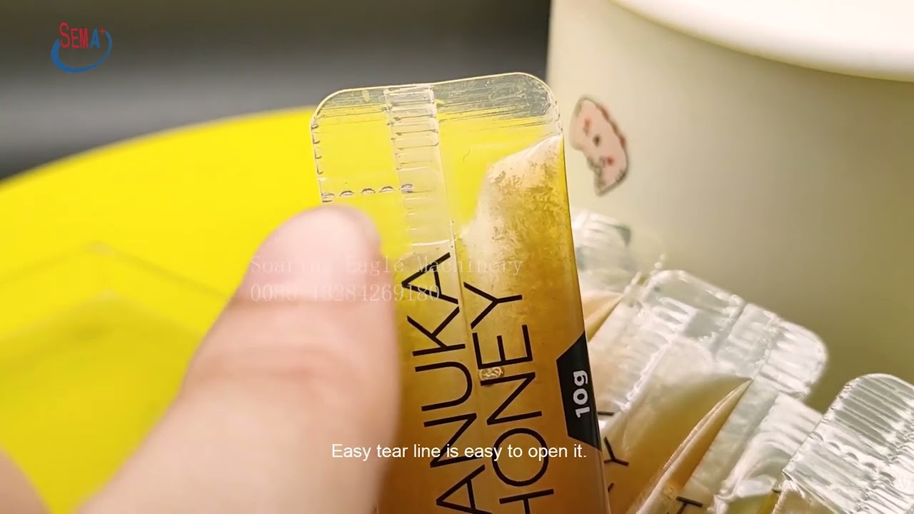 Honey sachet packing machine