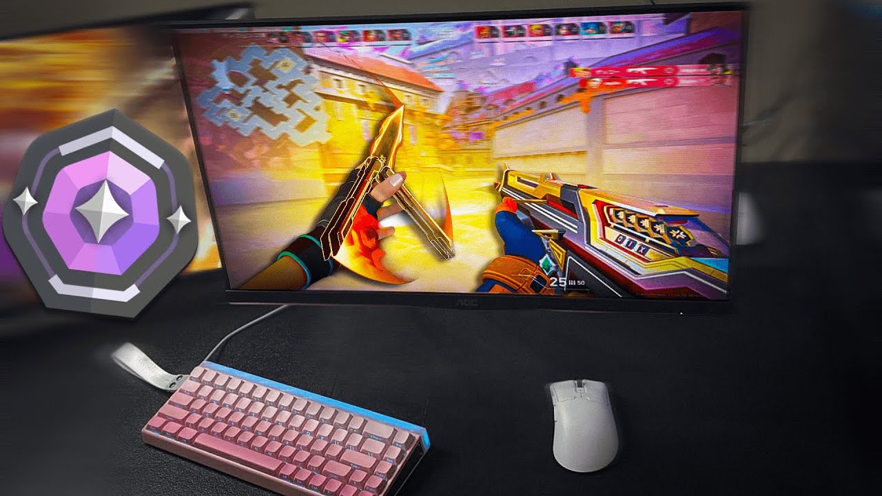 Comprei o melhor teclado para jogar Valorant