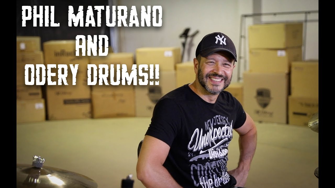 Odery Drums -  Phil Maturano Inrock kit Demo