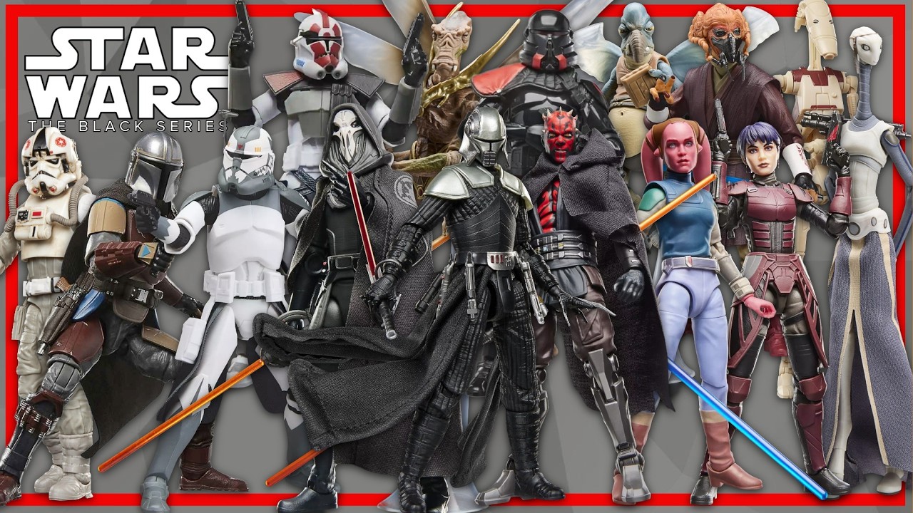 30 НОВЫХ фигурок из серии Star Wars The Black Series, которые скоро поступят в продажу!